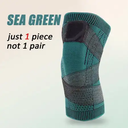 Sea Green (১ পায়ের) Knee Compression Sleeve ১ পিস