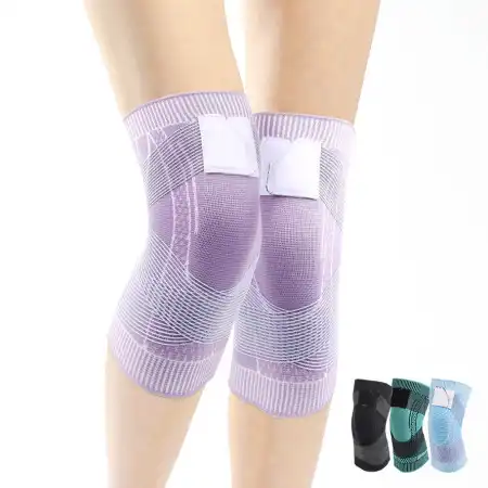 Purple (২ পায়ের) Knee Compression Sleeve ২ পিস